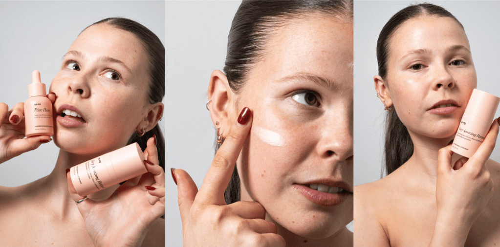 go-to skincare mock&nbsp;campaign